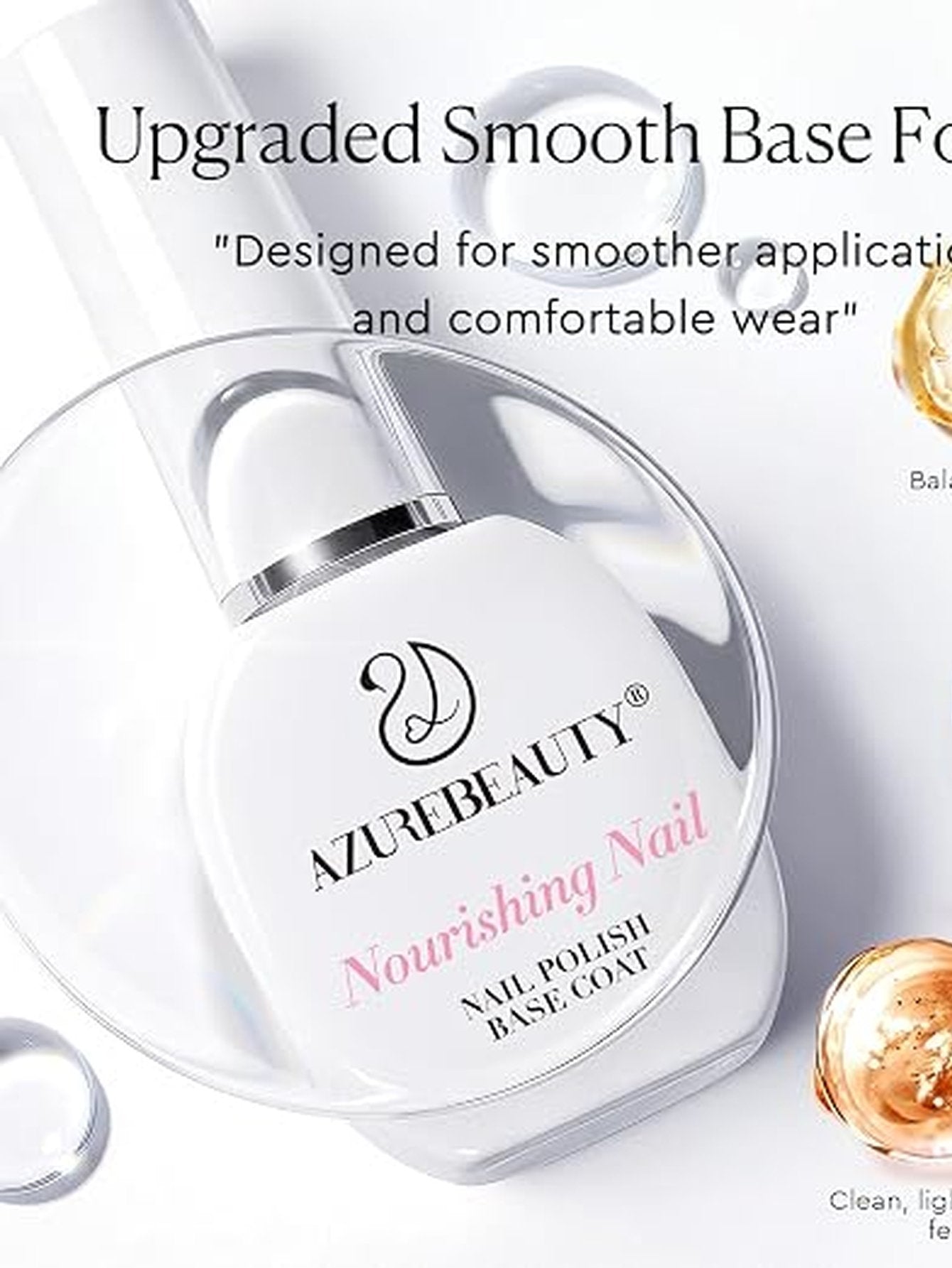 Strengthening Nourishing Nail Base Coat Polish