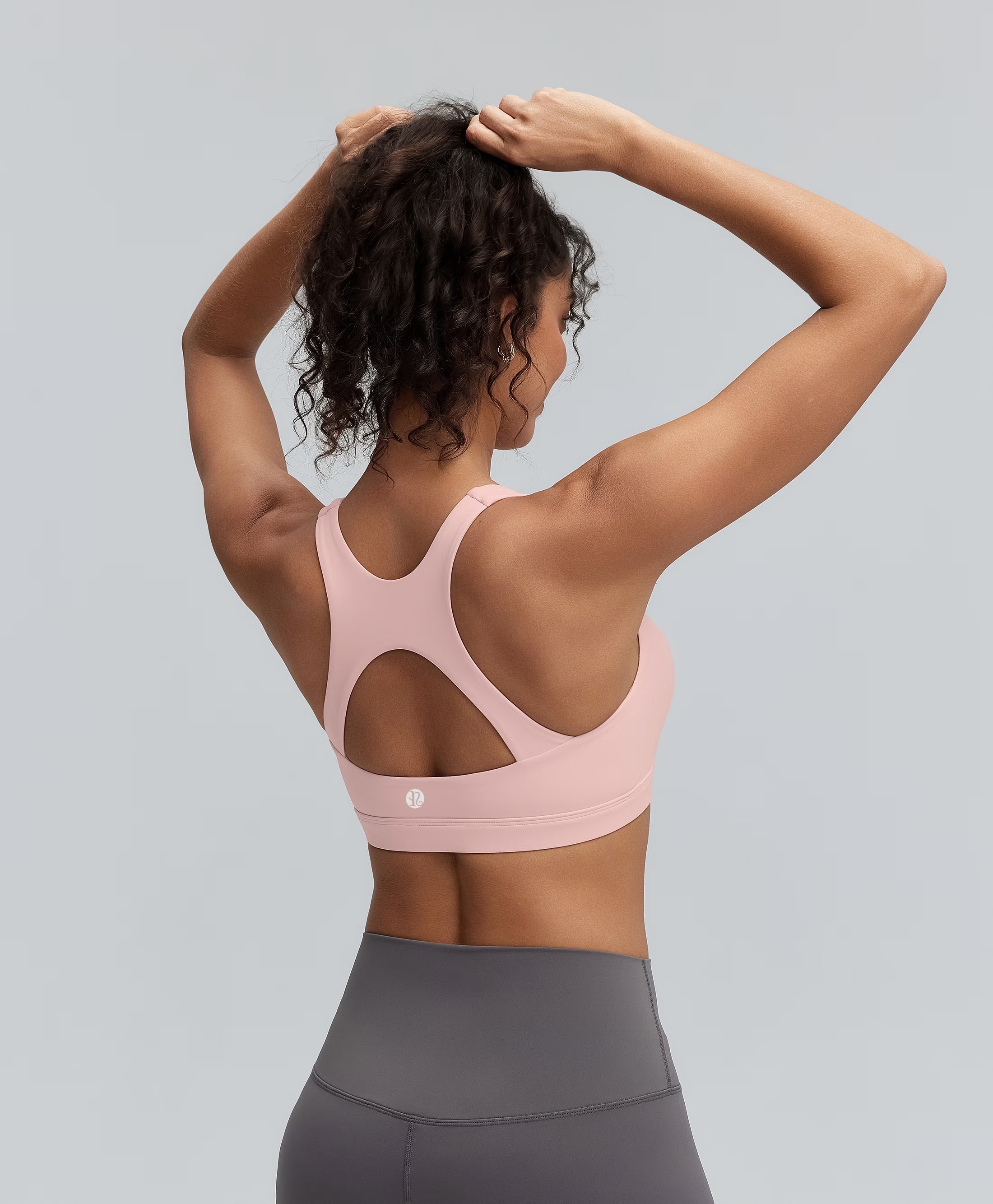 Breathable Cutout Back Sports Bra