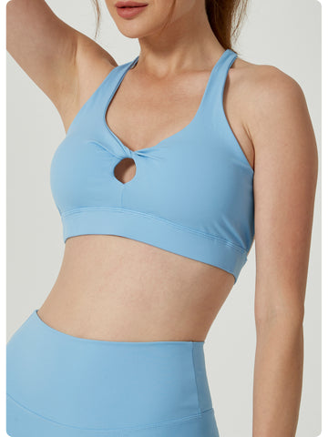 Keyhole Detail Stylish Yoga Tank