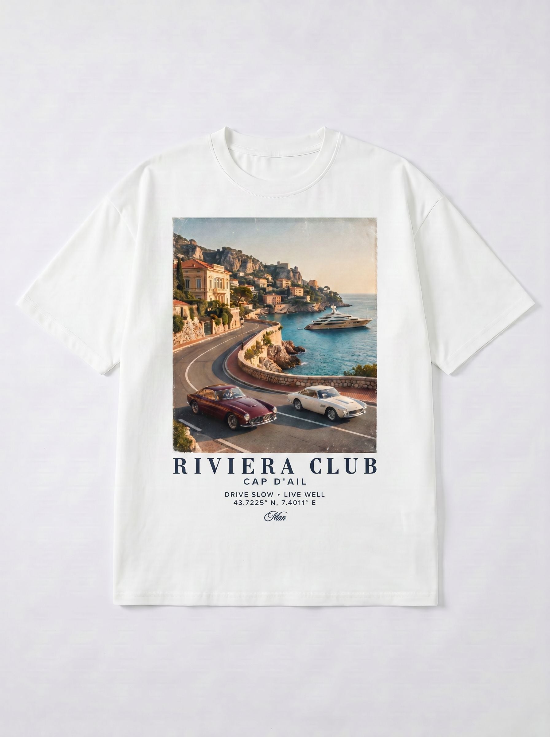 Relaxed Fit Riviera Graphic T-Shirt
