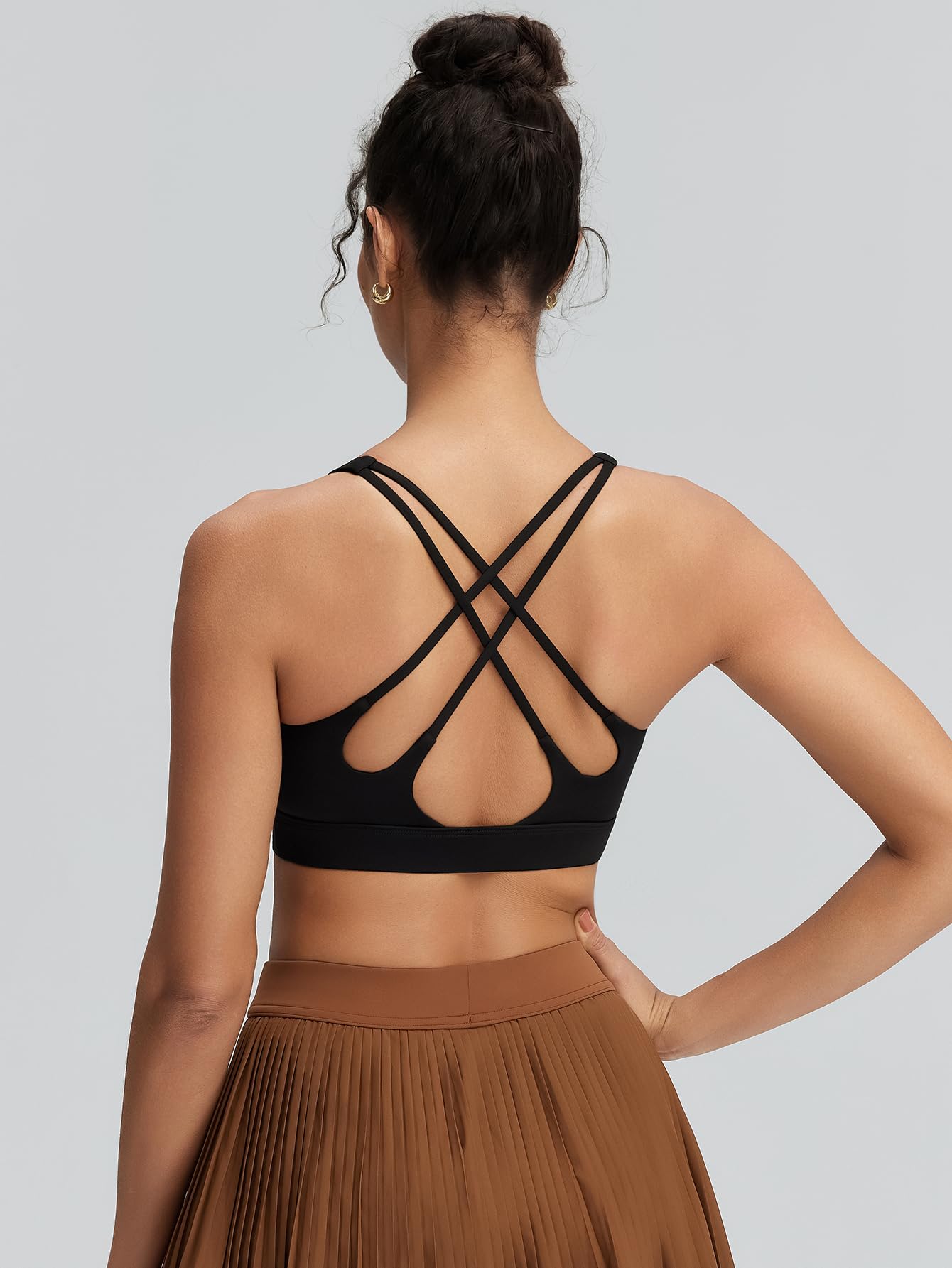 Buttery Soft Racerback Yoga Sports Bra