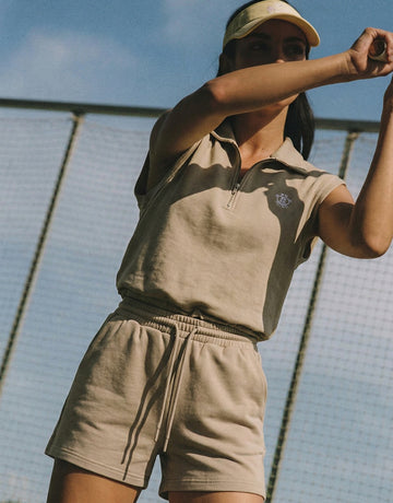 High Waisted Side Pockets Athletic Shorts