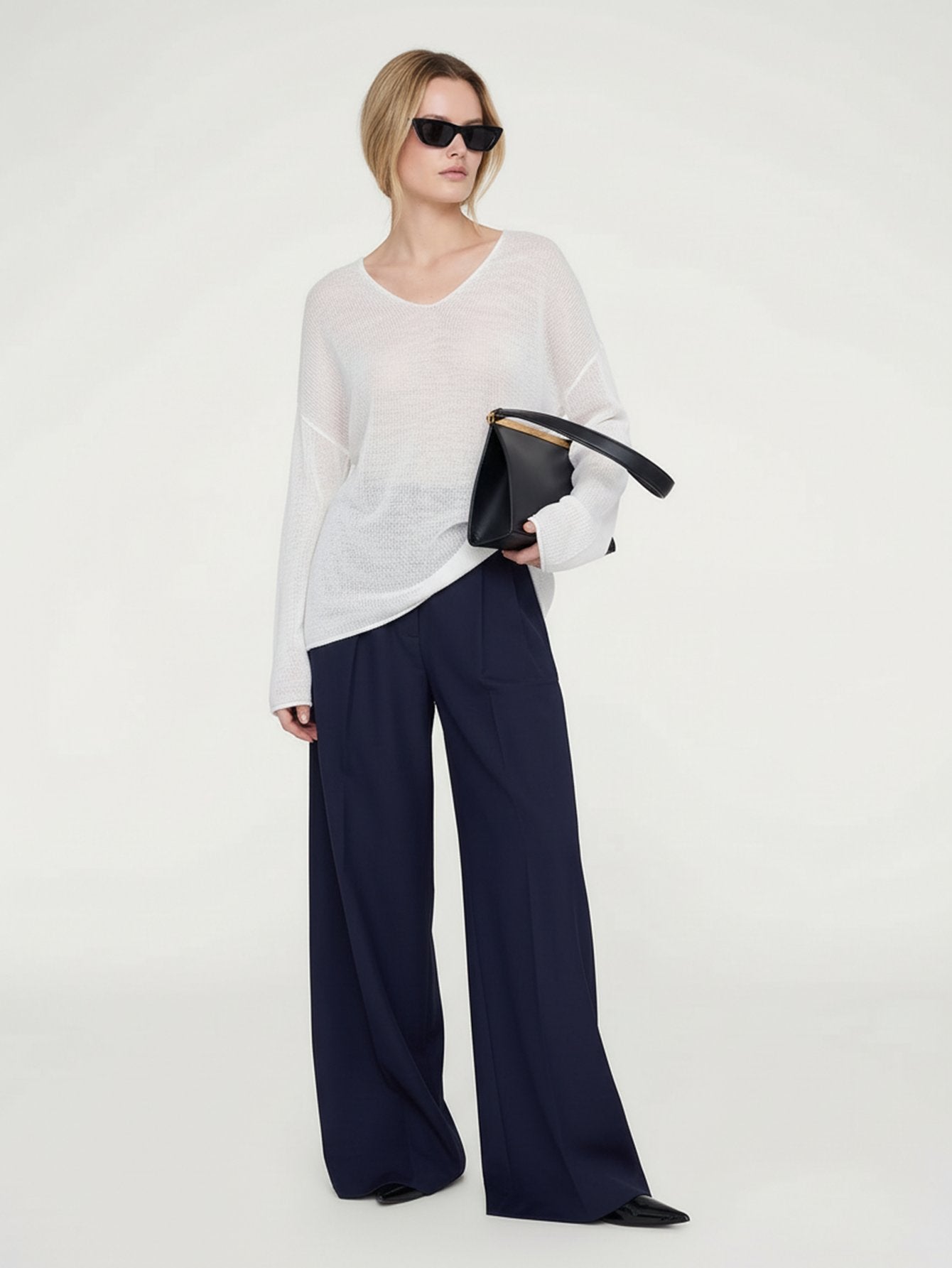 Lightweight Loose Knit Sweater