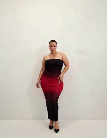 Plus Size Autumn Winter Dress Casual Tight Style Women's Clothing Plus Size Fashion Autumn Winter Collection
