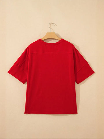 Patriotic USA Graphic Oversized T-Shirt