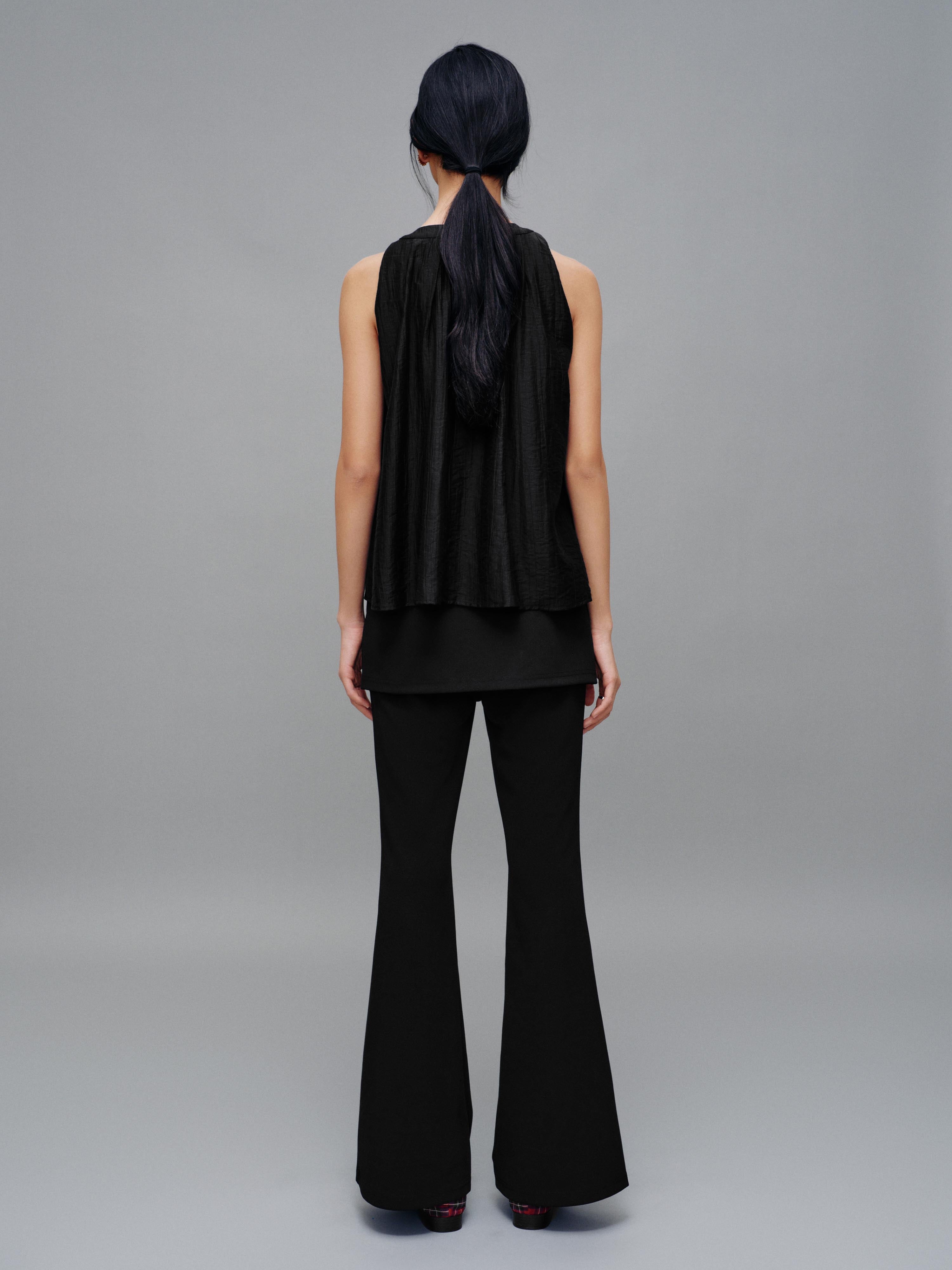 Urban Revivo Crew Neck Sleeveless Overhead Shirts