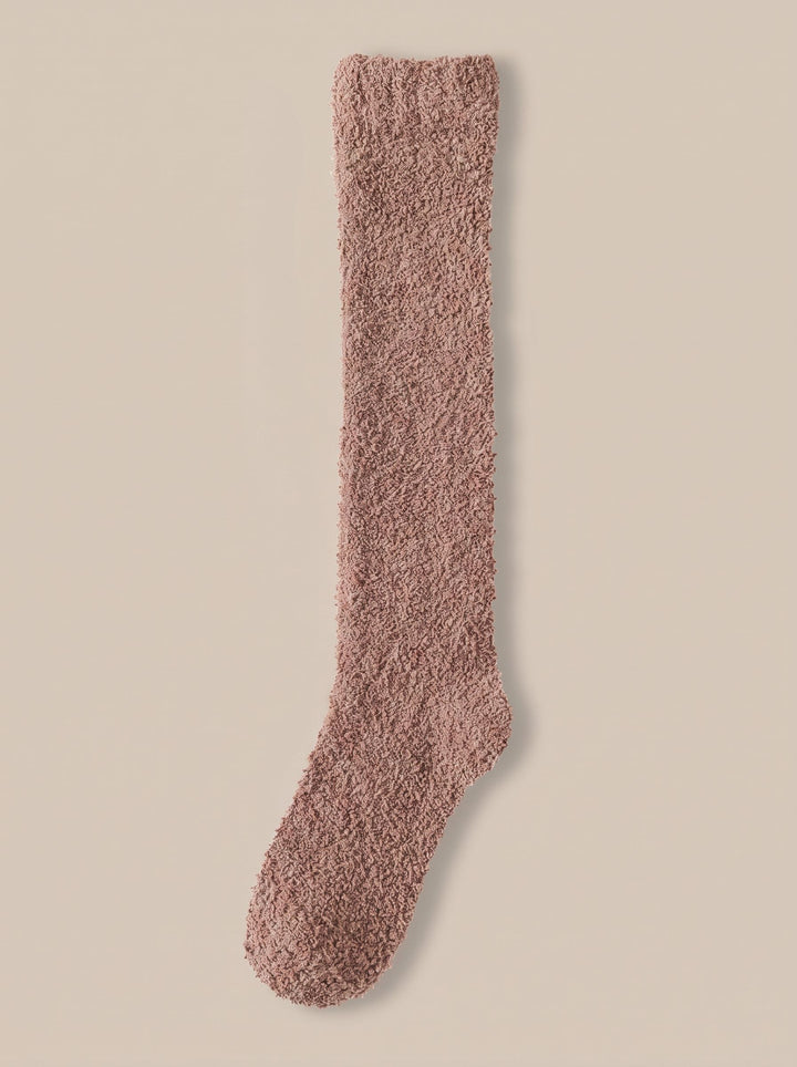 Cozy Fuzzy Knee High Socks
