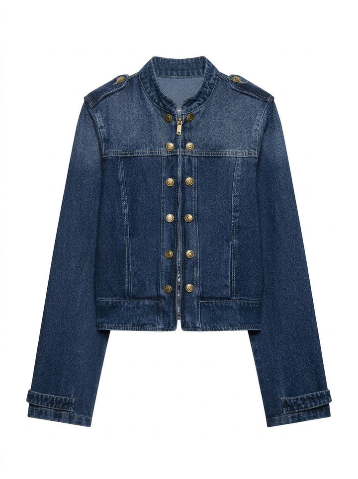 Classic Button Up Denim Jacket