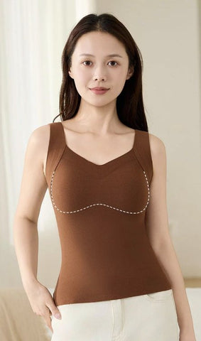 Seamless Soft Wireless Lounge Tank Top