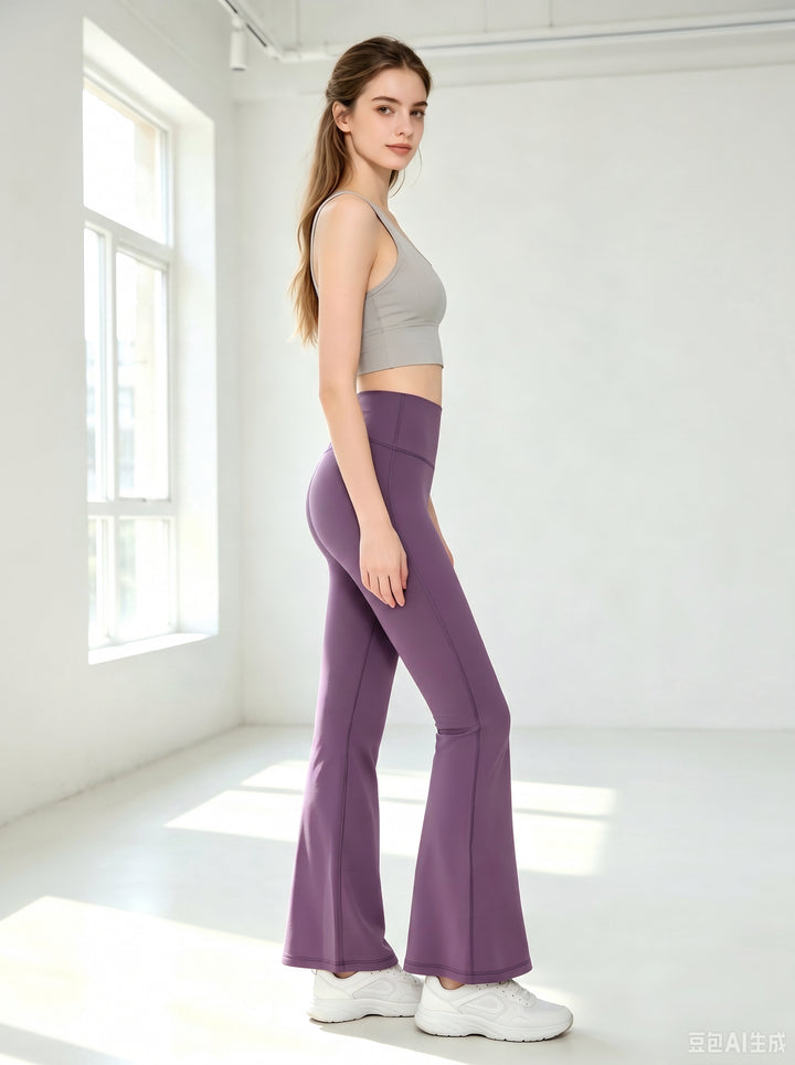 High Waisted Flare Yoga Pants