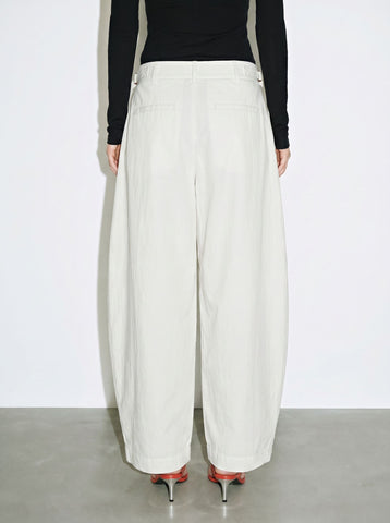 Adjustable Waisted Wide Leg Pants
