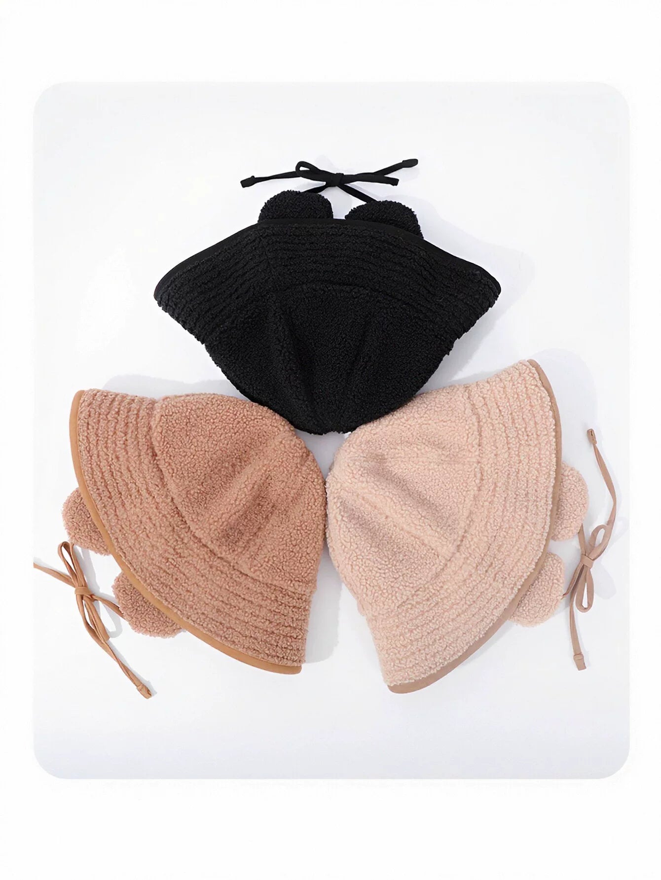 Cozy Warm Sherpa Fleece Bucket Hat