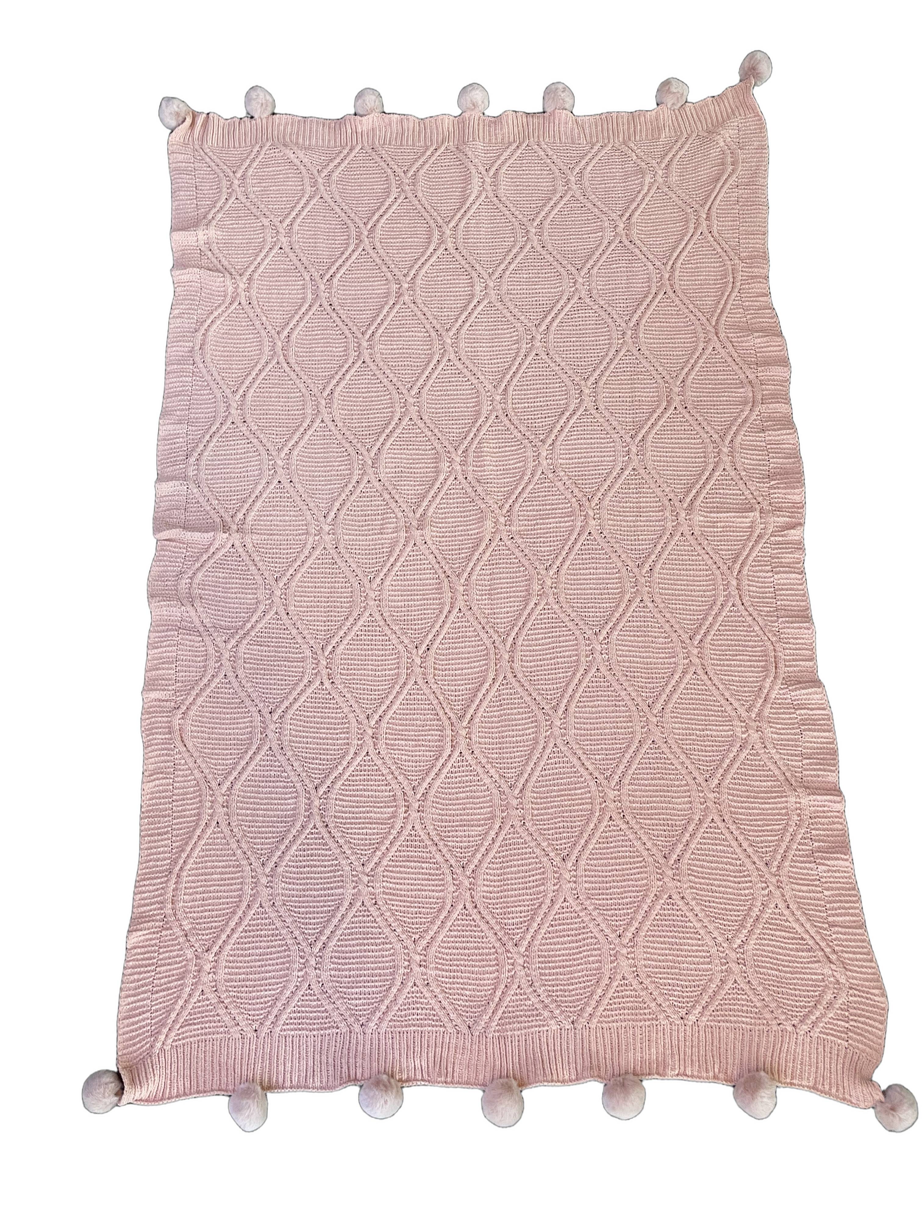 Soft Cozy Cable Knit Throw Blanket