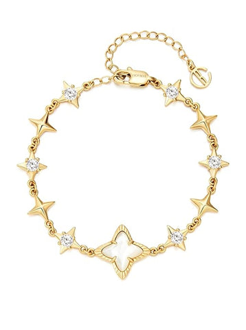 Dainty Celestial Gold Star Bracelet