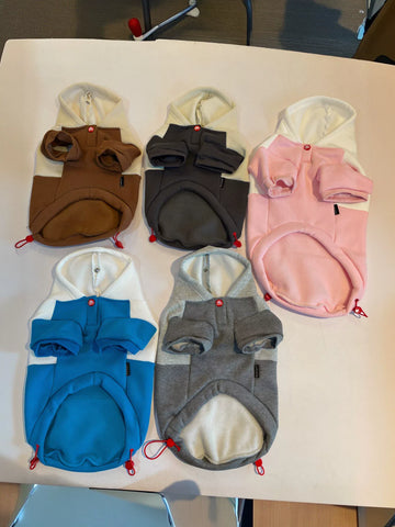 Cozy Fleece Warm Dog Hoodie