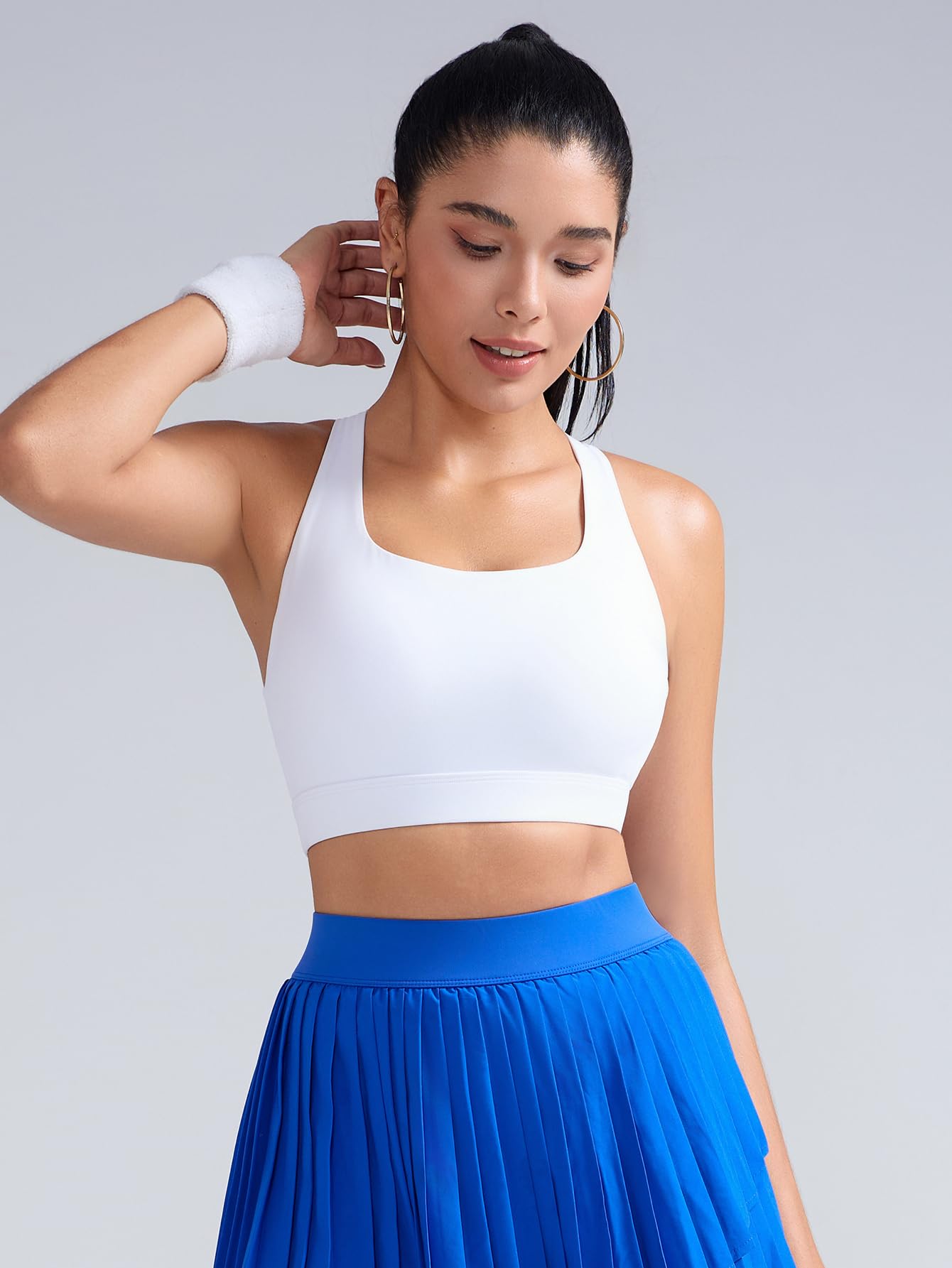 Seamless Supportive Athletic Sports Bra