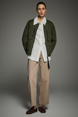 Lightweight Quilted Zip Up Jacket
