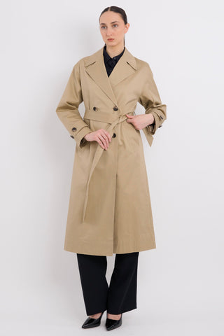 Classic Double Breasted Trench Coat
