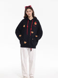 Cute Teddy Bear Graphic Hoodie