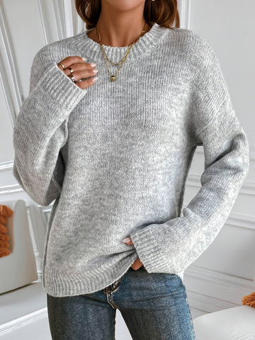 Cozy Oversized Soft Knit Pullover Sweater