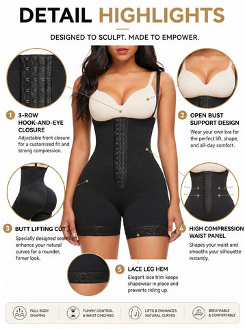 Seamless Tummy Control Body Shaper