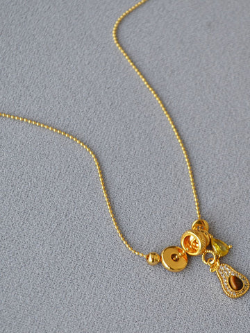 Elegant Dainty Gold Layered Necklace