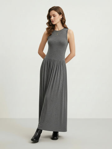 Wool Blend Tank Dress