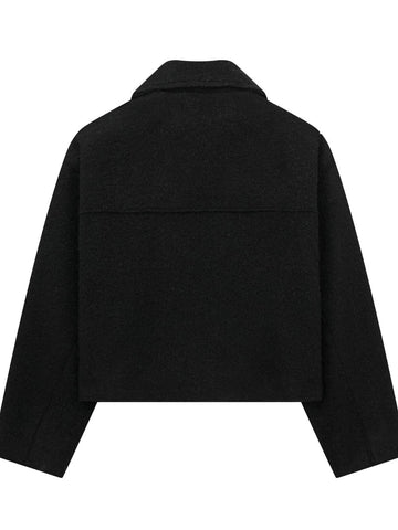 Cozy Textured Zip Up Jacket
