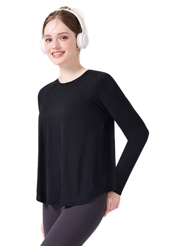 Breathable Lightweight Long Sleeve Workout Tee