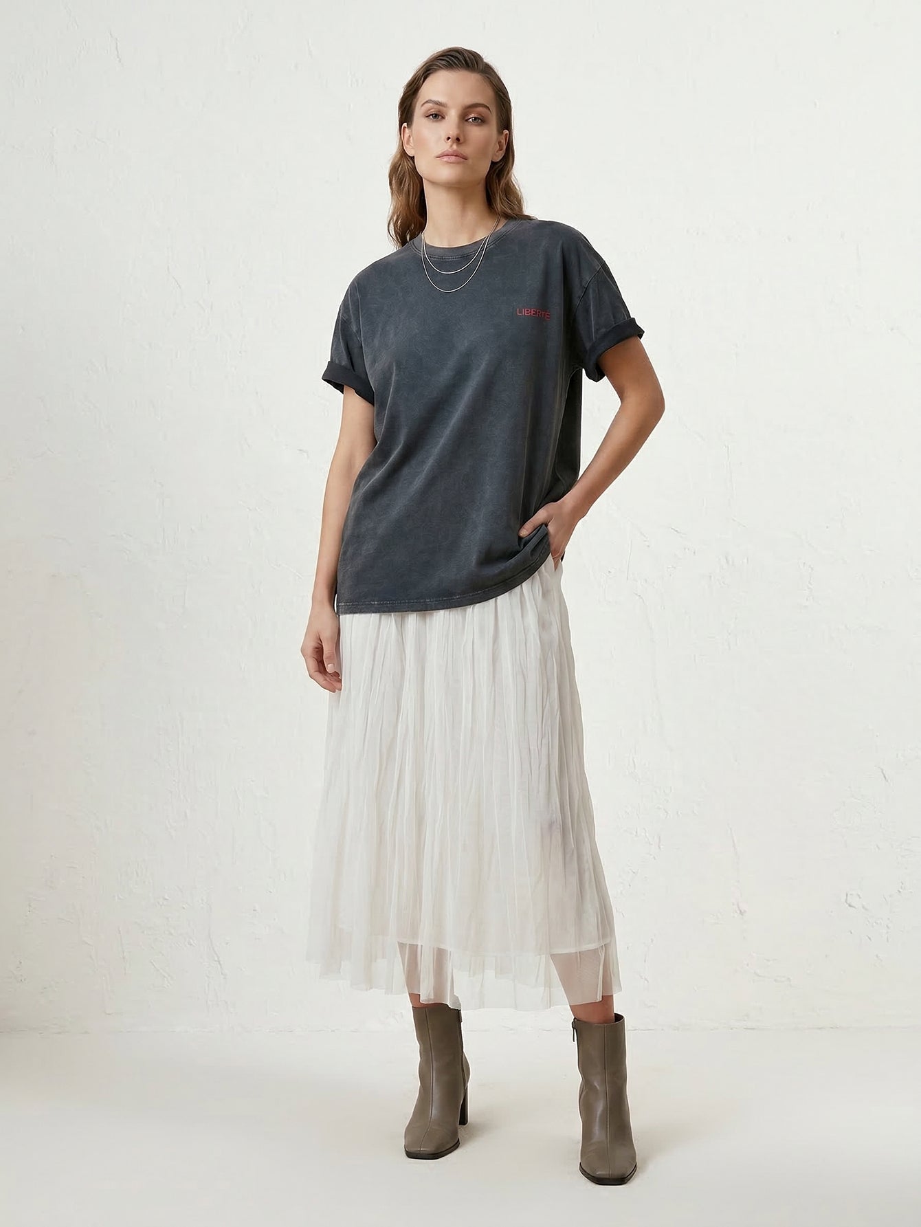 Back Fruit Cotton T-Shirt