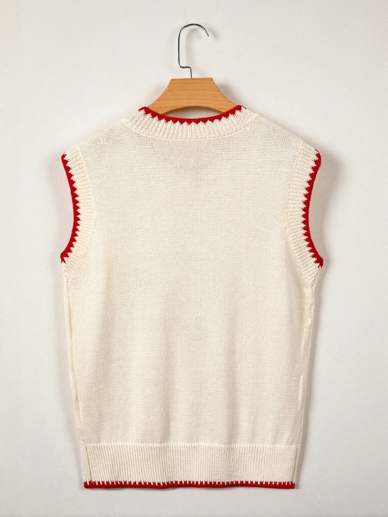 Cute Lobster Print Knit Sweater Vest