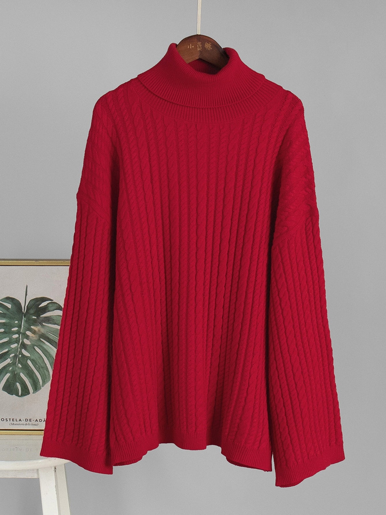 Cozy Cable Knit Sweater Pant Set