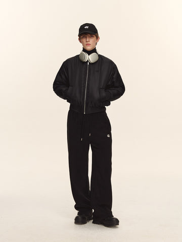 Oversized Padded Bomber Jacket