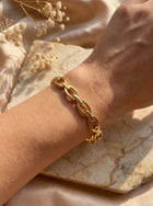 Minimalist Gold Chunky Chain Bracelet