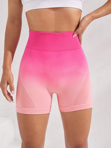 Seamless Fitted Stylish Yoga Shorts