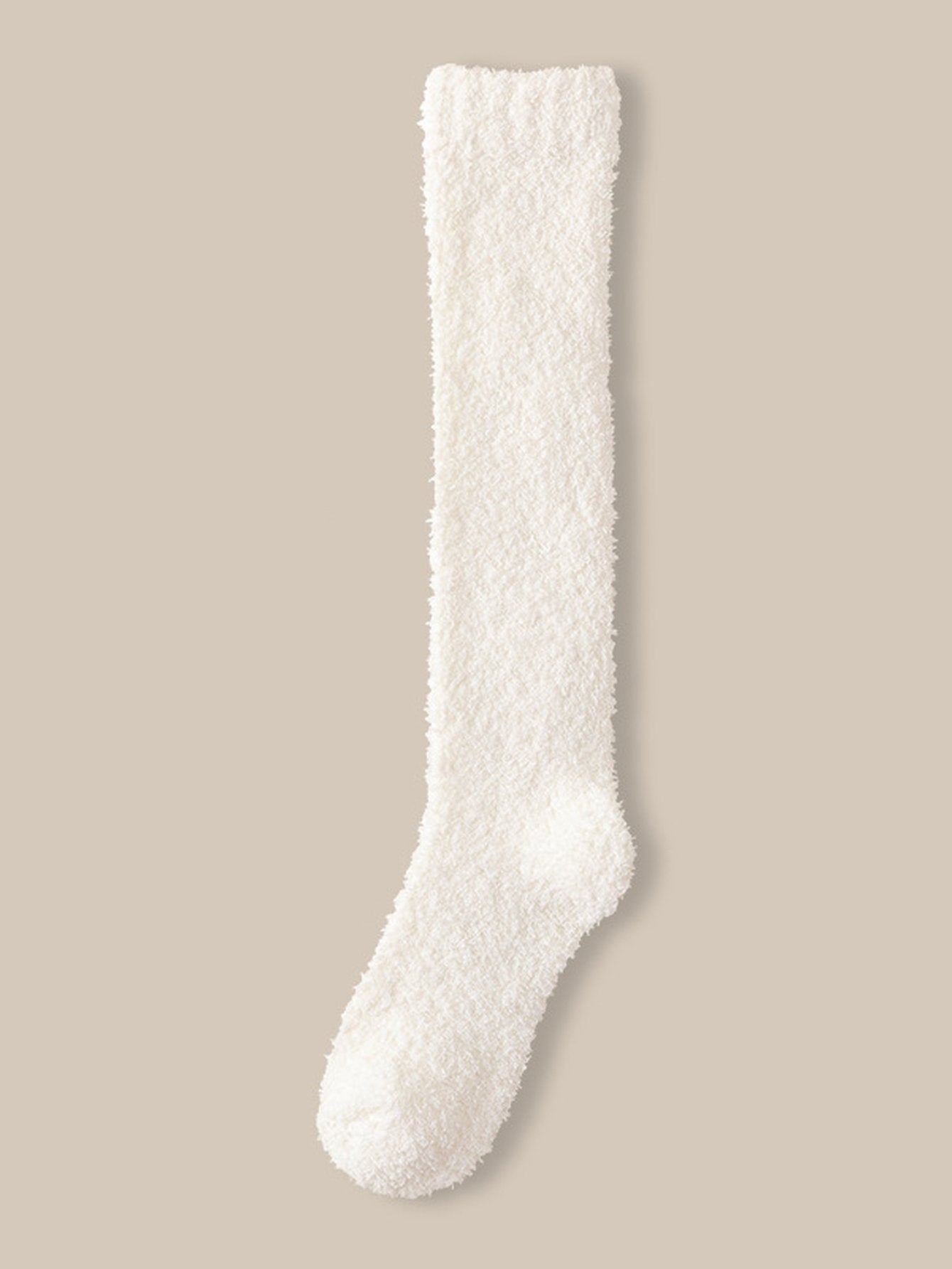Cozy Fuzzy Knee High Socks
