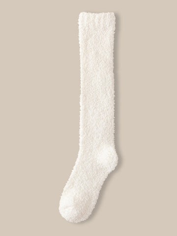 Cozy Fuzzy Knee High Socks