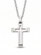 Minimalist Stainless Steel Cross Necklace
