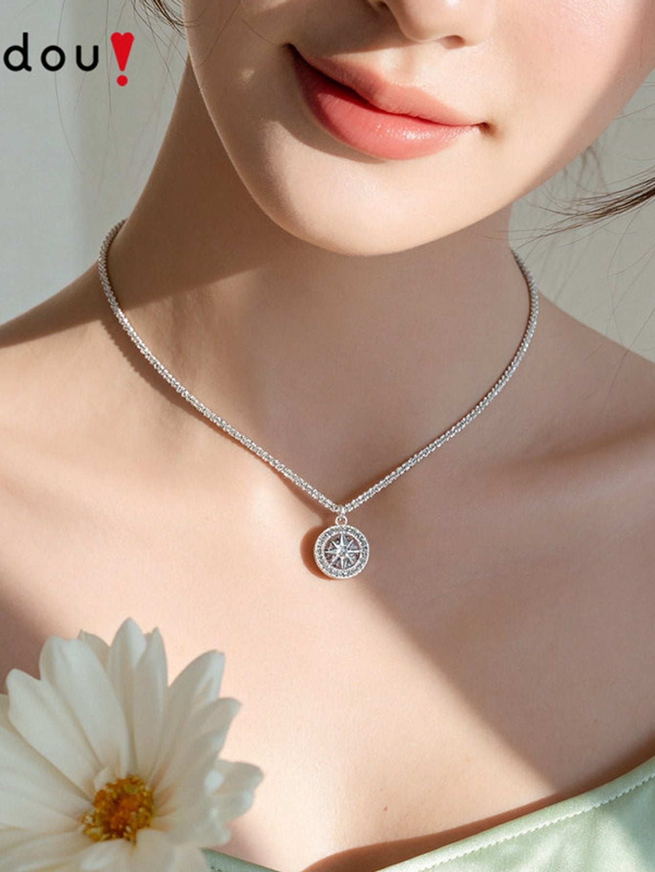 Dainty North Star Pendant Necklace