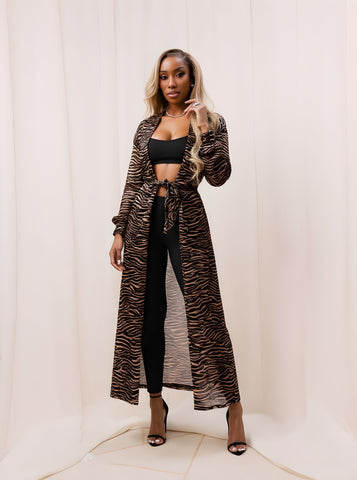 Autumn Winter Long Sleeve Cardigan Street Style Loose Fit Extra Long Straight Tube Sleeve Women's Open Front Knitwear