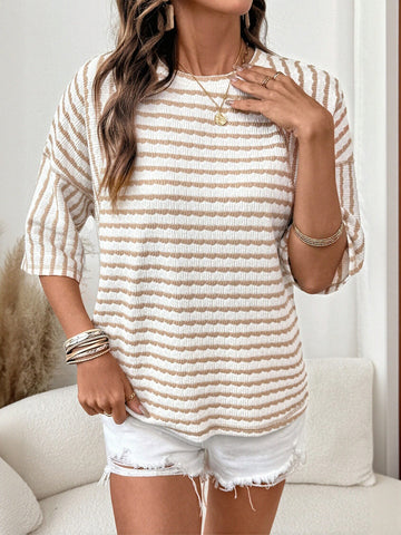 Striped Loose Fit T-Shirt