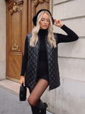 Lightweight Quilted Zip Up Vest