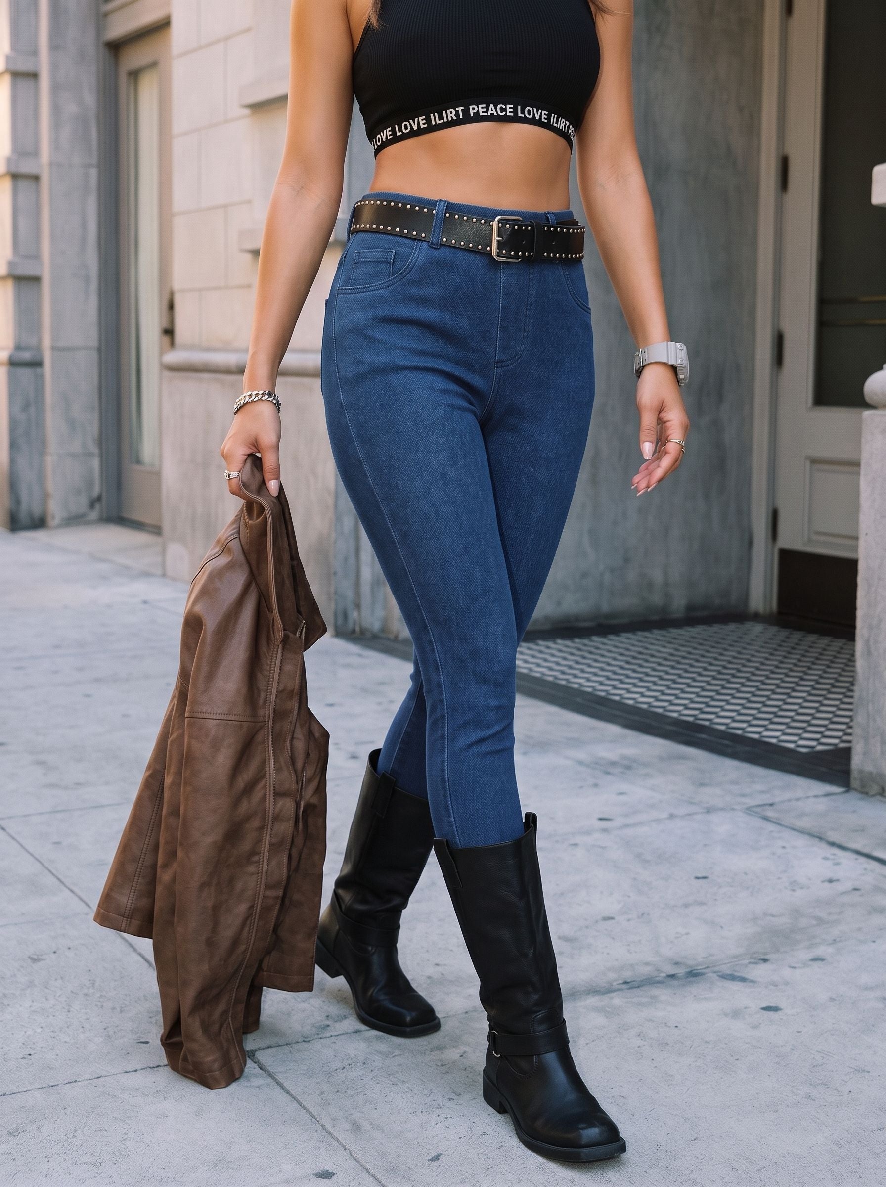 High Waisted Butt Lifting Leggings