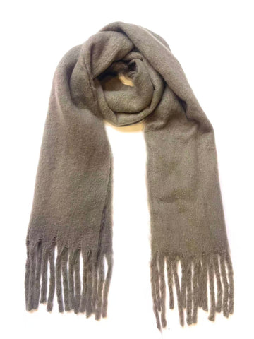 Soft Cozy Tassels Winter Scarf