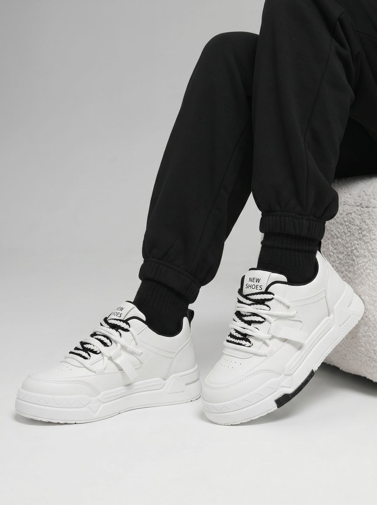 Minimalist Chunky Platform Sneakers