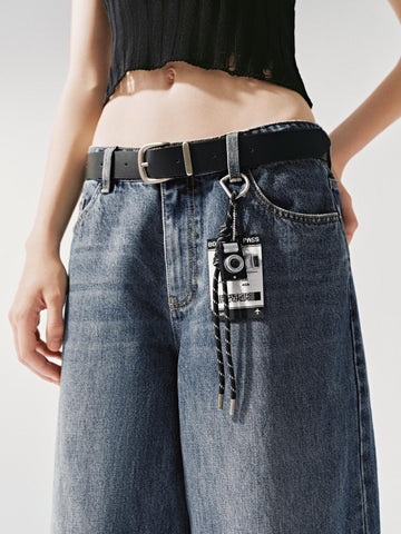 Urban Revivo Denim Jeans-Blue