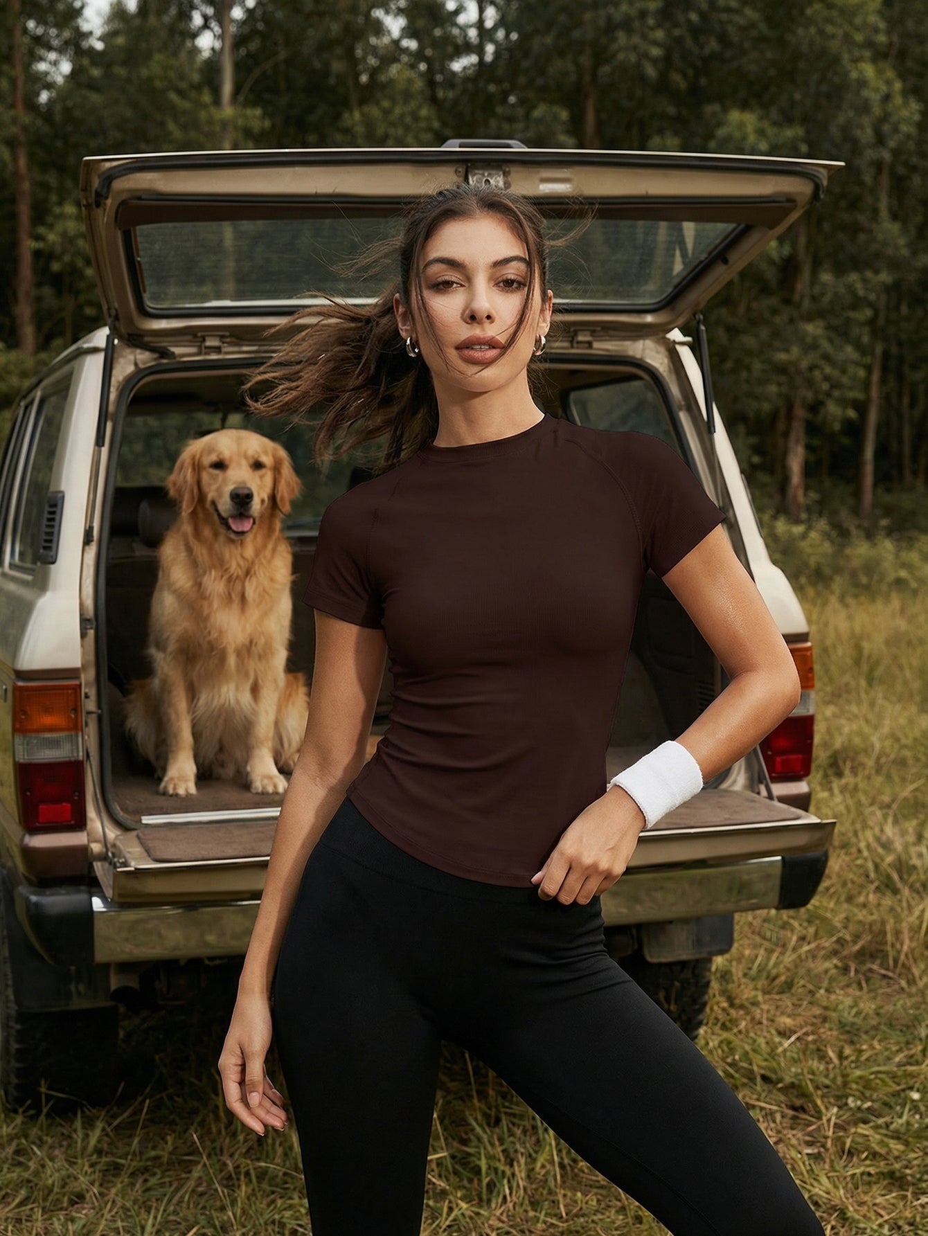 Moisture-Wicking Athleisure Bike T-shirt-Multicolor