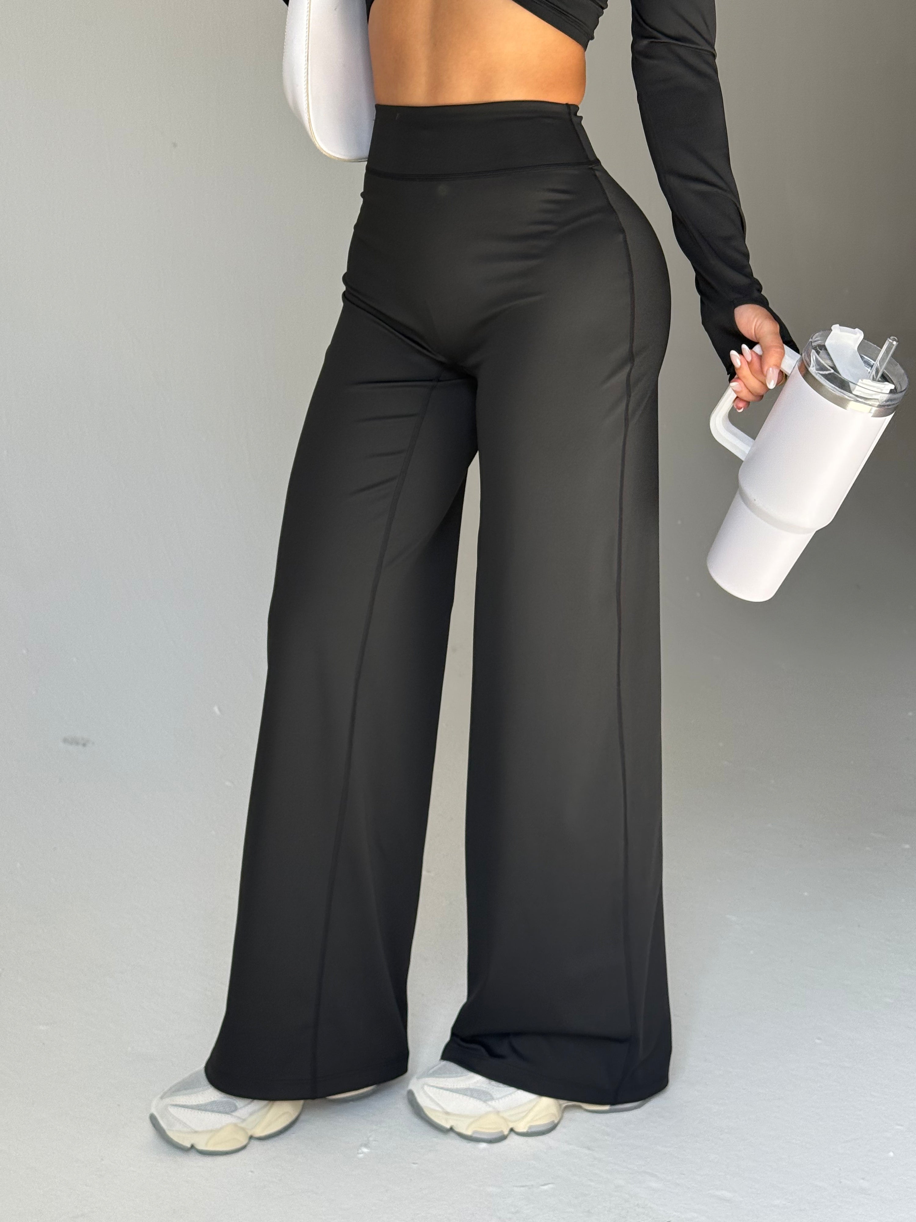 High Waisted Polka Dot Yoga Pants
