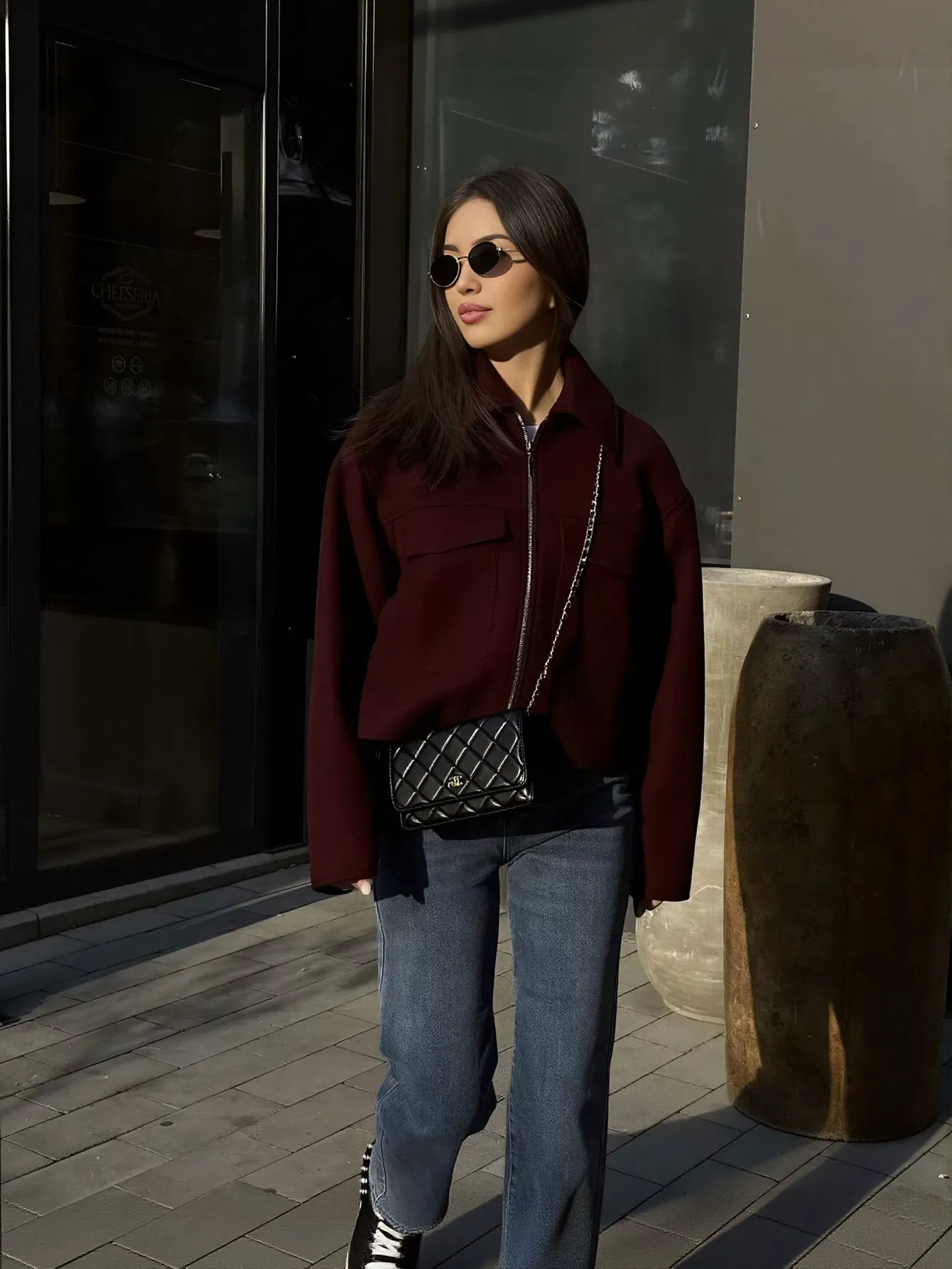 Cozy Textured Zip Up Jacket
