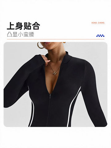 Seamless Thumbhole Long Sleeve Yoga Top